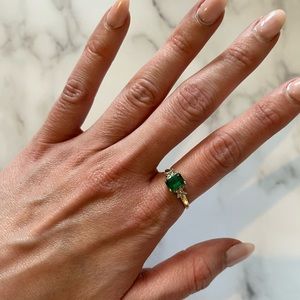 Emerald ring!